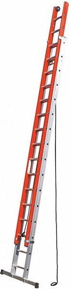 Seilzugleiter 2x14 Leitersprossen - Max. Länge 7.51m - SCA3051N/14V