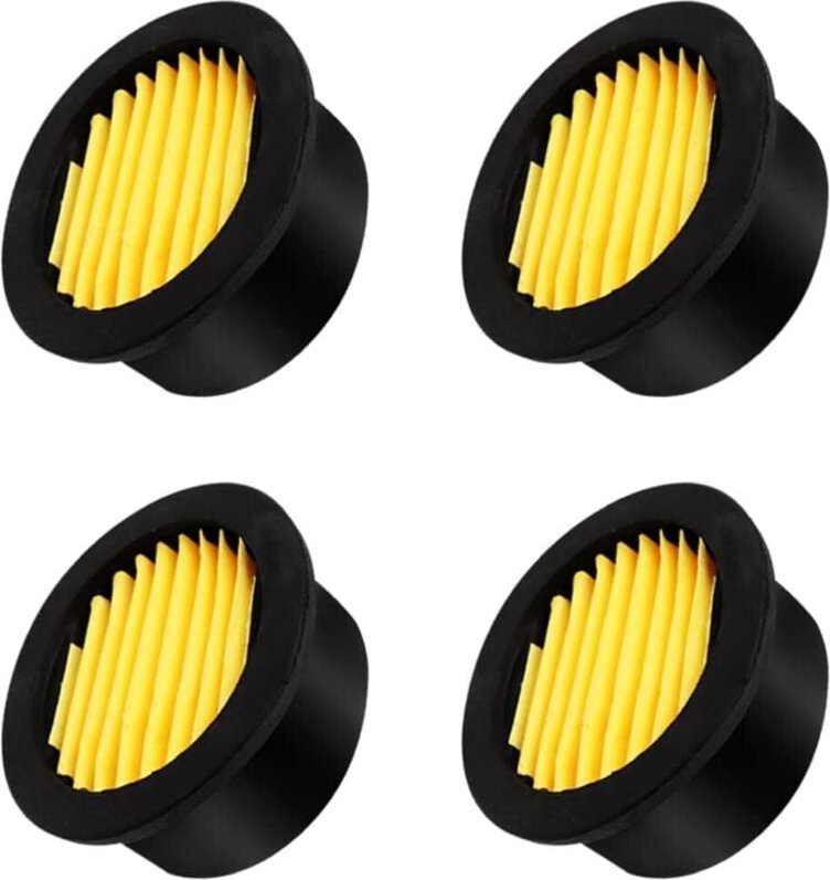 4er-Pack Ersatzfilter für Luftkompressoren, Papieransaugfilter, Schalldämpfer, Generator, Gebläse und Auspuffzubehör