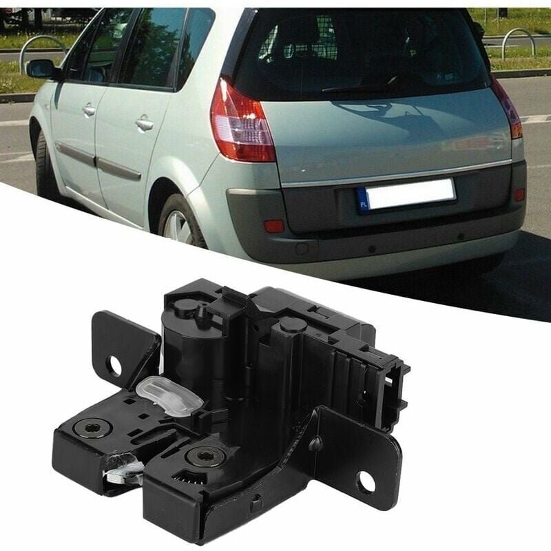 Thumbnail - Serrure de hayon de coffre, serrure de loquet de loquet de compartiment arrière pour Clio iii, Megane ii, Grand Scenic i...