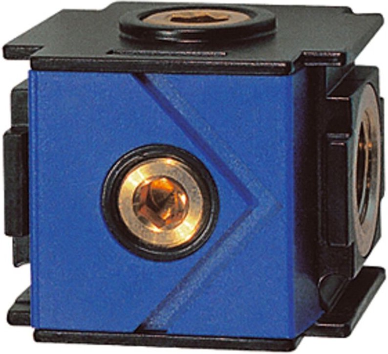 Verteiler »variobloc«, bg 2, g 3/4, mit 4 Abgängen - Riegler