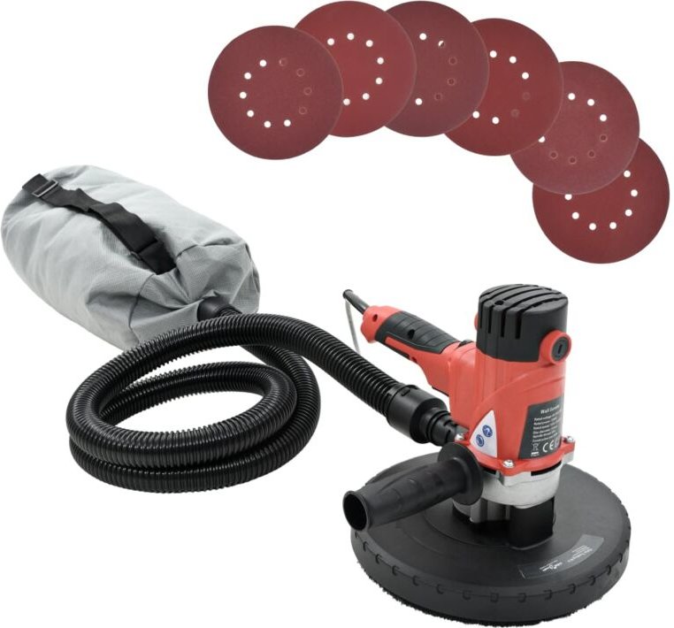 Trockenbau-Schleifmaschine mit Vakuumfunktion 1200 w Vidaxl
