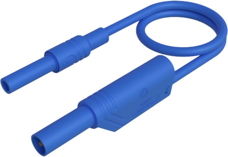 Sks Hirschmann - mal s ws-b 200/2,5 bl Sicherheits-Messleitung 4 mm Sicherheits-Buchse 4 mm Sicherhei