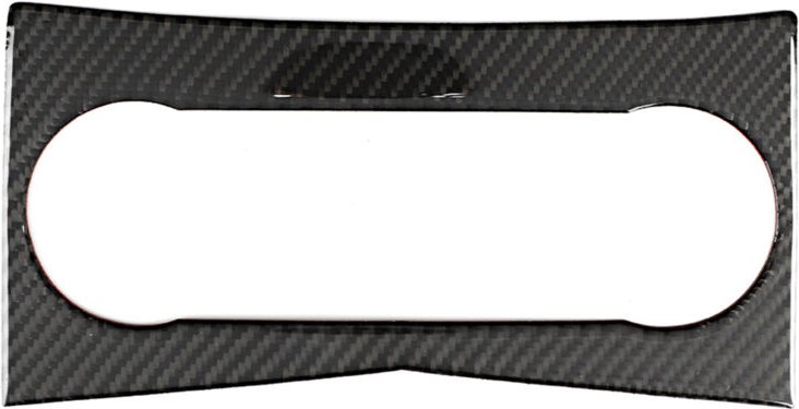 Eosnow - Auto-Kohlefaser-Klimaanlage-Panel-Abdeckungsverkleidung, passend für Mercedes-Benz W204 C-Klasse 2007–2012