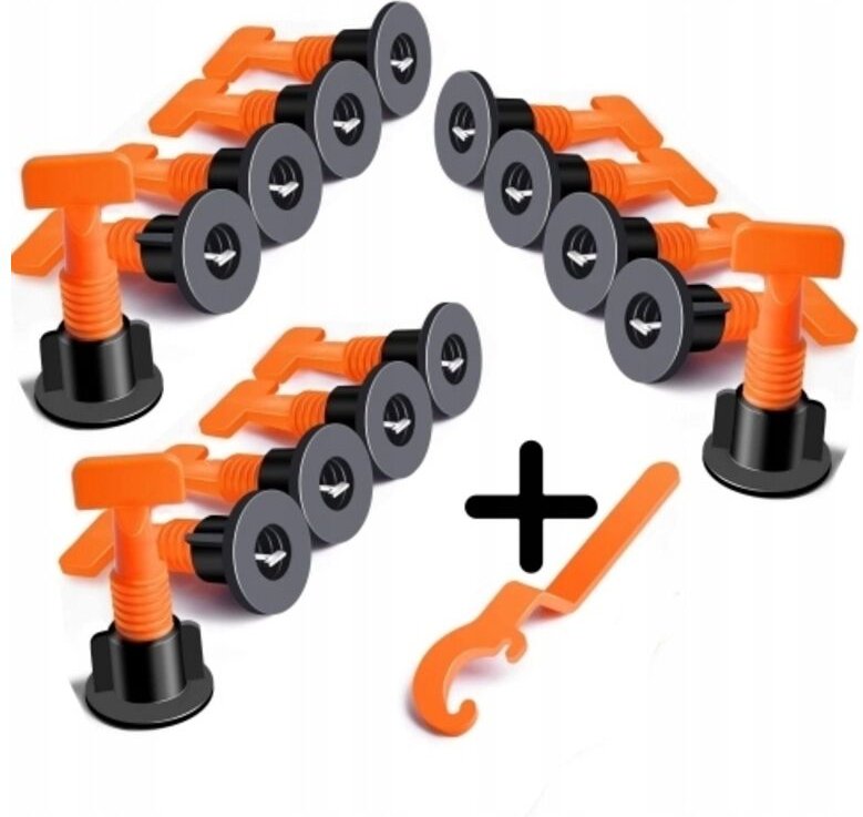 FLIESEN-NIVELLIERSYSTEM KEILE CLIPS HALTER 50 Stück