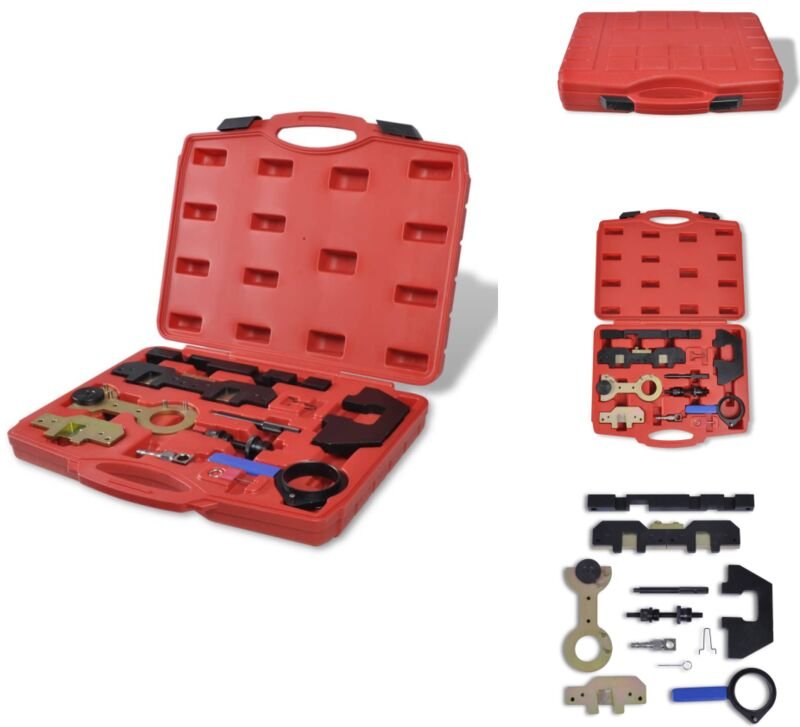 11-tlg. Motor-Einstellwerkzeug-Satz Geeignet für bmw - Motorreparatur - bmw Reparaturset - Nockenwellenarretierung - Zah...
