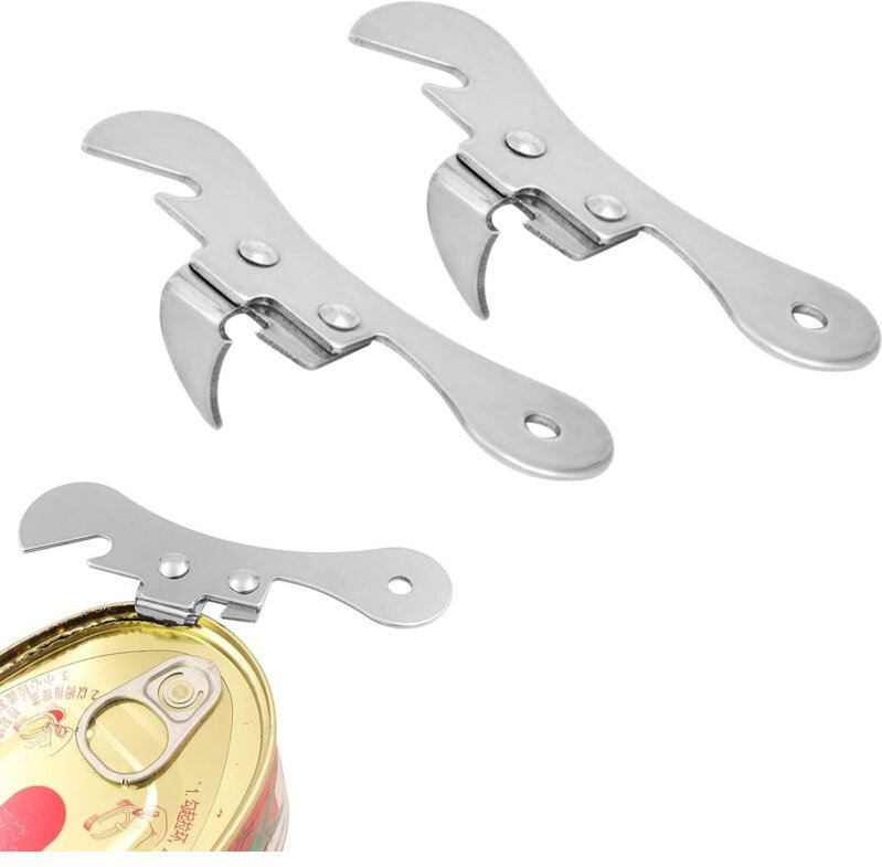 2 Stück Dosenöffner, Flaschenöffner, Dosenöffner, manueller Dosenöffner, Dosenöffner, Bierdosenöffner, Schmetterlingsdos...
