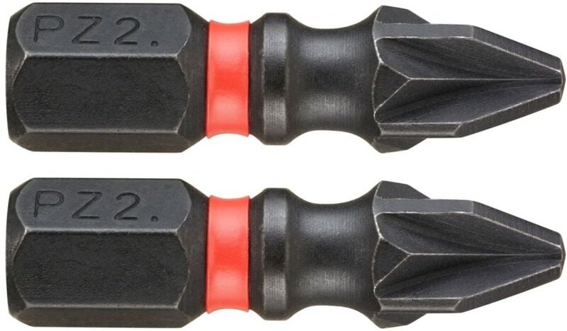 FACOM Schraubendrehereinsatz IMPACT-Bit PZ2 25 mm, 2 Stk.