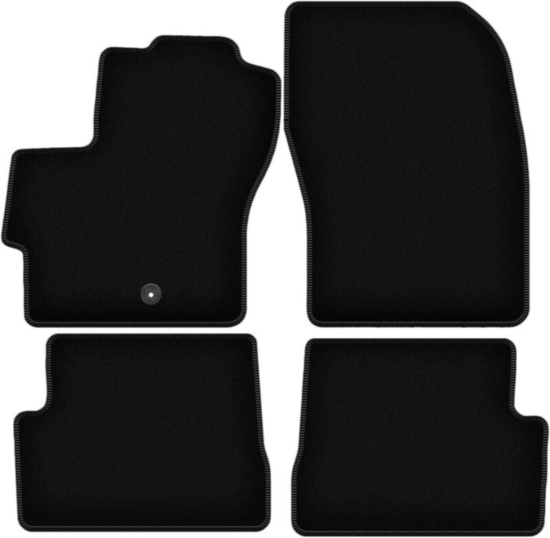 BASIC schwarze Veloursmatten für: Mazda 3 I BK Fließheck (2003-2009)