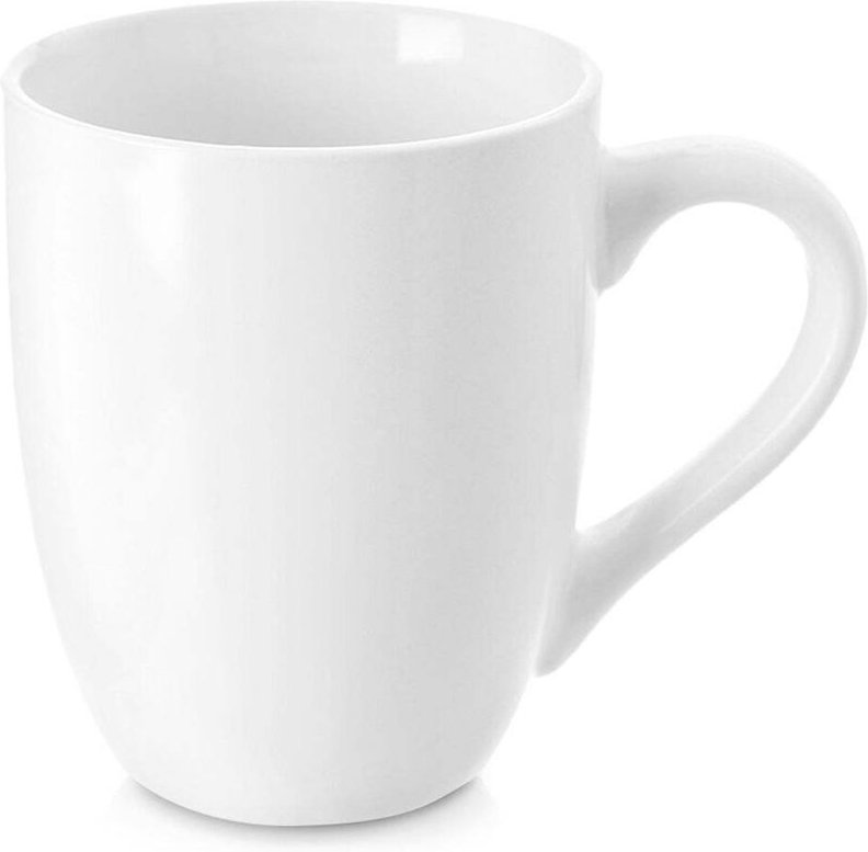 Mona white porcelain mug 300 ml
