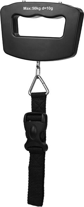 Csparkv - Elektronische Gepäckwaage, maximal 50 kg, tragbare digitale Waage für Reisegepäck