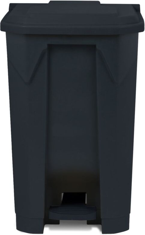 Thumbnail - Floordirekt - Mülleimer Olaf Für Haushalt, Büro & Gewerbe Grau 100 Liter (49,3 x 47,5 x 84 cm)