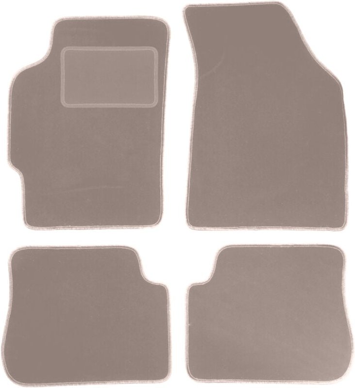 Beige Veloursmatten für: Kia Shuma Limousine (1997-2004)