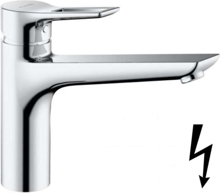 Kludi - mix Spültisch-Einhandmischer, Bügelhebel, Niederdruck, Eco,