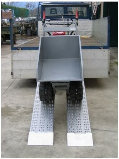 Matisère - Auffahrschiene 3,50m ohne Rand Länge 3500mm - Breite 415mm - als Einzelstück - M040B2/35/2U