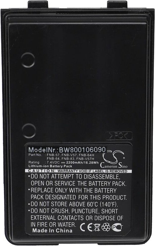 1x Akku kompatibel mit Yaesu Vertex VX-A120, VXA170, VXA-120, VXA-150 Pro v, VXA-120 Pro ii Funkgerät, Walkie Talkie (22...