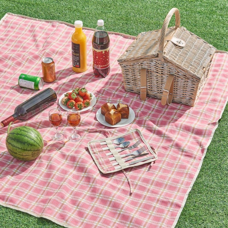Picknickkorb Bucchianico für 2 Personen Komplettset [ Casa.pro