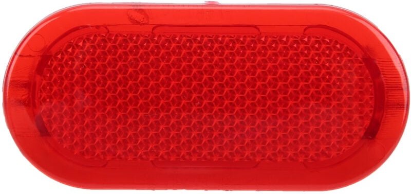 Ej.life - Türreflektor, Auto türreflektor Rote Zierleiste 6Q0947419 Auto Modification Fit für Caddy/Touran 2006 2015 abs