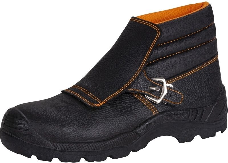 Hochsichere Arbeitsschuhe Schweißer S3 HRO Schwarz 46