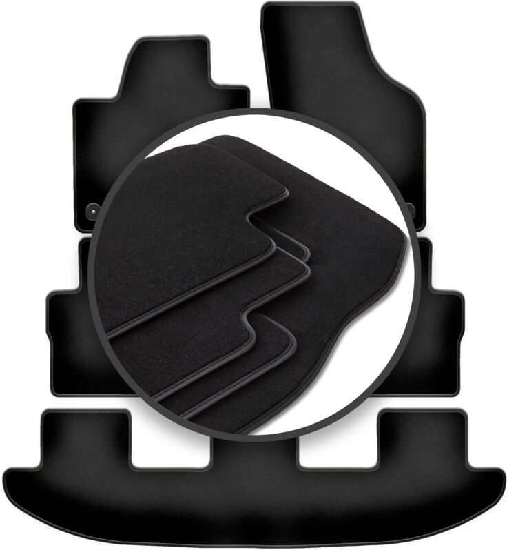 Premium-Fußmatten für: Volkswagen Sharan II Minivan (2010-)