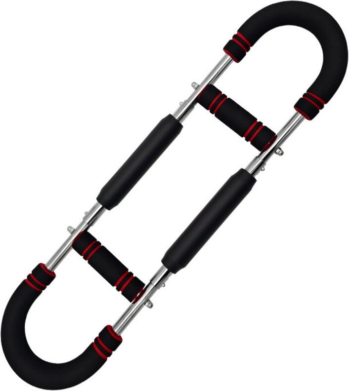 Twister Armtrainer, U-förmiger Verstellbares Brust, Arm & Oberschenkel Trainingsgerät 30-50 kg / 70-110 lb, Tragbarer Fe...