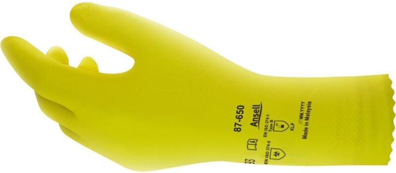 Handschuh AlphaTec 87-650 Gr. 7,5-8 12 Stk - Ansell