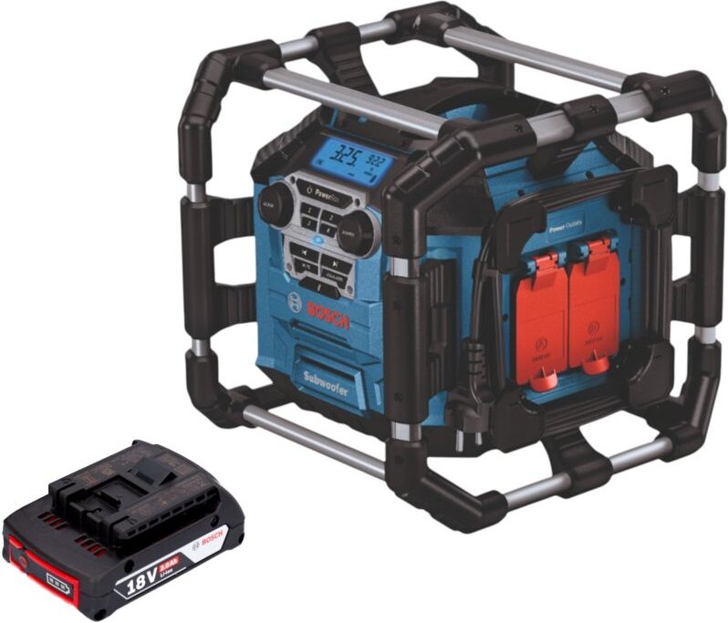Bosch GPB 18V-5 C Professional Akku Radio 18 V Bluetooth + 1x Akku 2,0 Ah - ohne Ladegerät