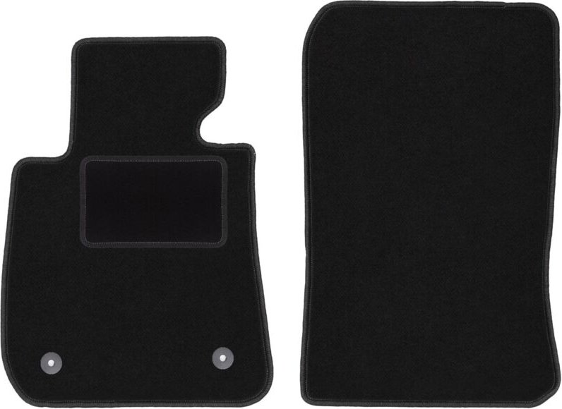 Vordere Matten schwarz für: BMW 3 E92 Coupé (2004-2011)