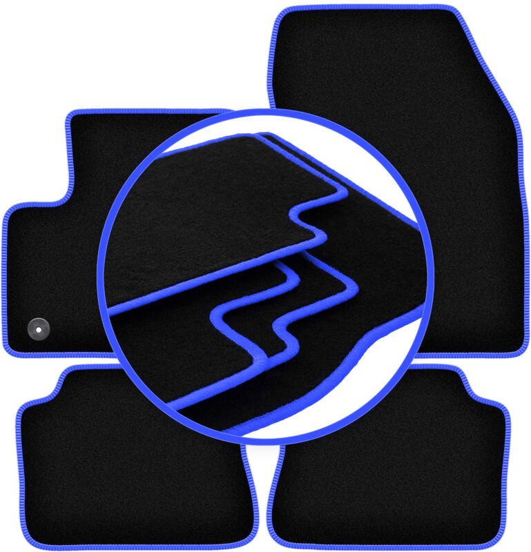 CARLUX-BLUE Autofußmatten für: Opel Mokka-E Crossover (2020-)