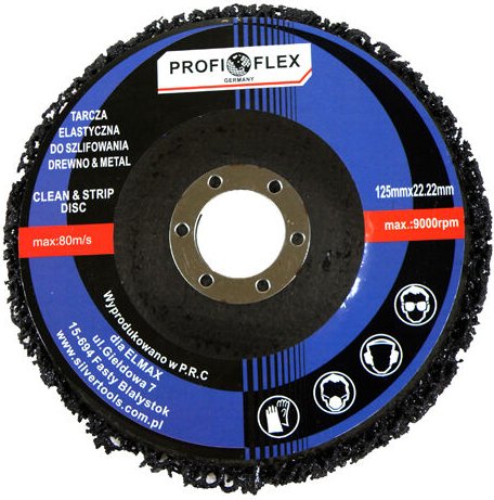 Sciernica szlifierska włóknina/Silber