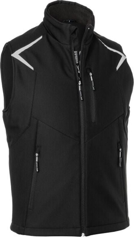 Kübler Bodyforce Softshell Weste Schwarz xxl