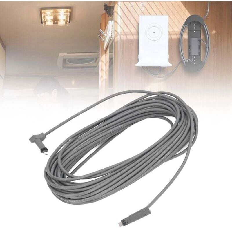 Ulisem Für Starlink-Kabel, professioneller Ersatz für Starlink-Verlängerungskabel, Starlink-Kabelclip-Kit für rechteckig...