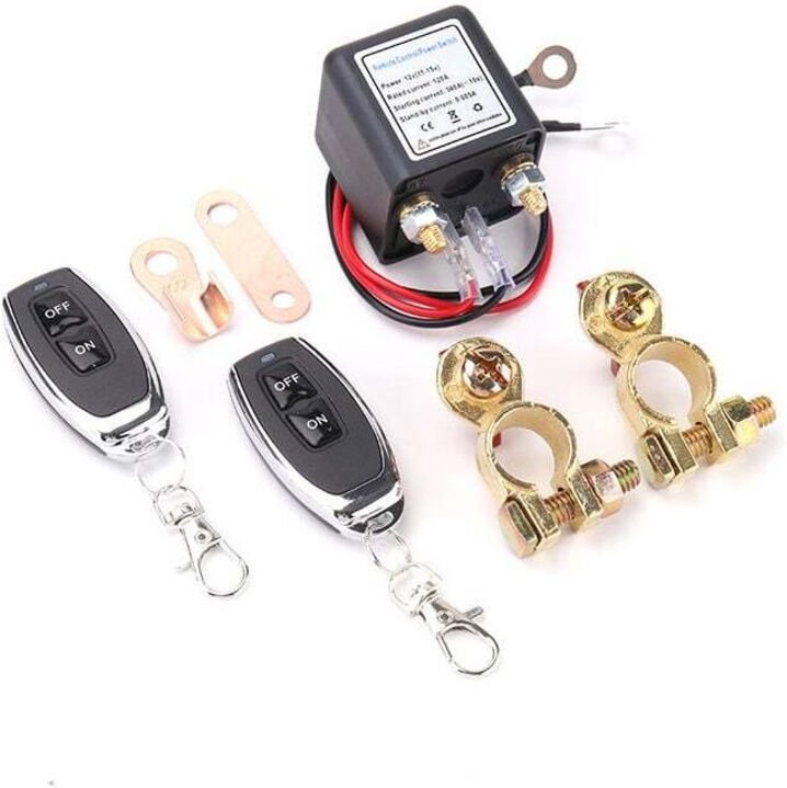Ferngesteuerter Batterietrennschalter, Upgrade-Schalter für PKW und LKW, Batterietrennschalter, Trennschalter(12V200A)