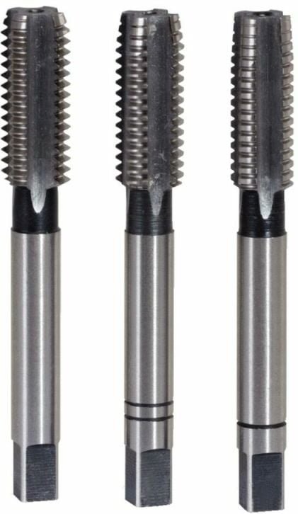 Ks Tools hss Handgewindebohrer-Satz m, M18x2,5, 3-tlg - 331.0180