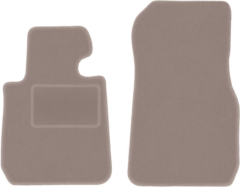 Beige Vordermatten für: BMW 3 G20 Limousine (2018-)