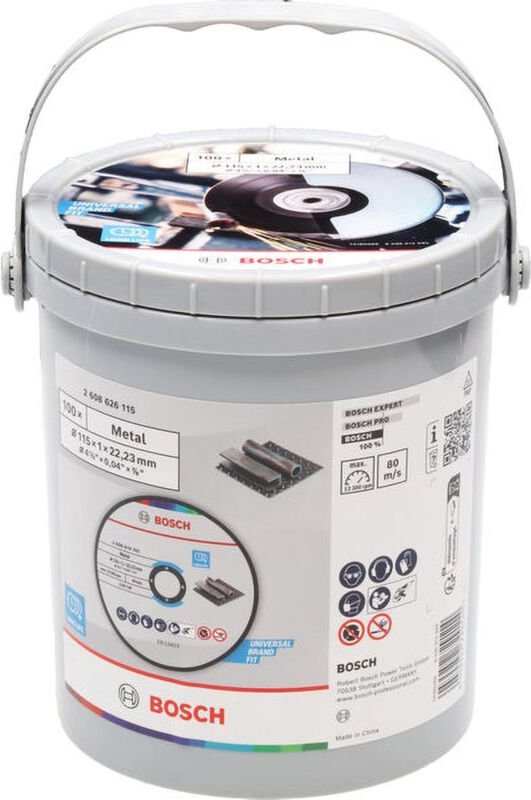 Bosch Professional - Bosch Standard for Metal Trennscheibe 115 x 1 x 100 100 St - 2608626115