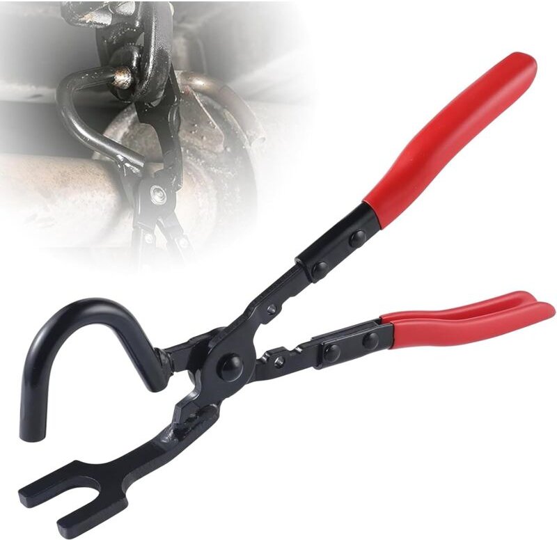 Zange zum Entfernen von Auspuffgummi, Werkzeug zum Entfernen von Haken für Autoauspuffschalldämpfer