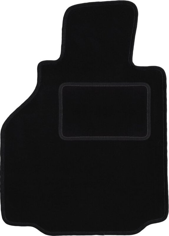 Fahrermatte schwarz für: Porsche Boxster (Typ 986) Coupé, Cabrio (1997-2004)