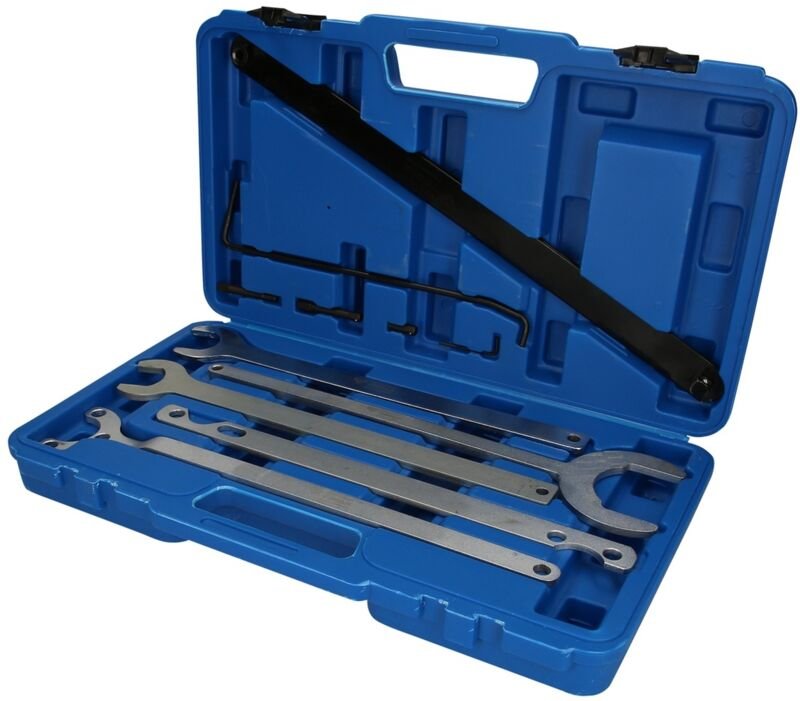 Brilliant Tools - Lüfter-Naben-Schlüssel-Satz 11tlg. - BT521250