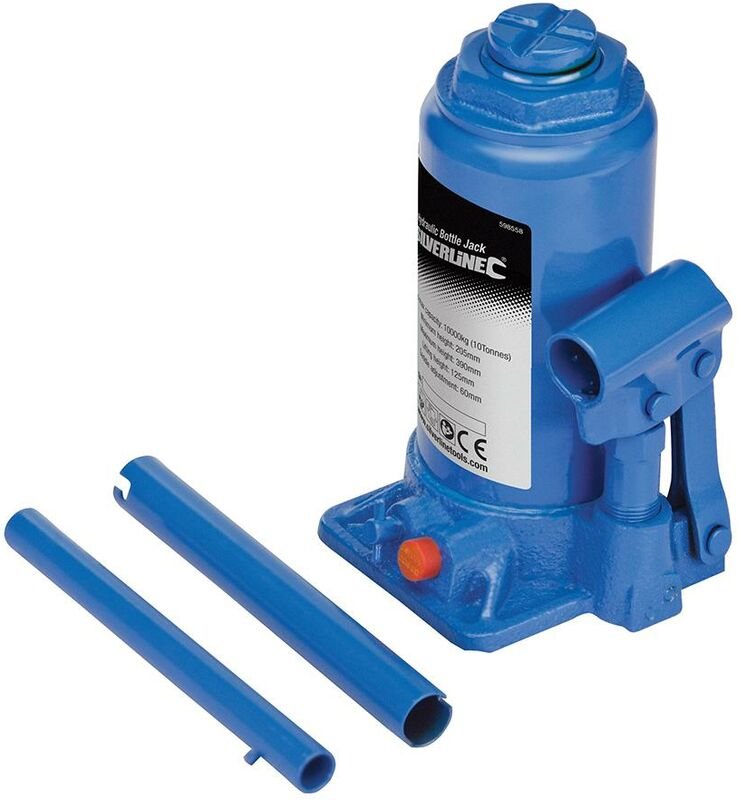 Silverline - Hydraulischer Wagenheber 10 t