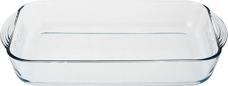 Auflaufform Lasagne Backform Glas 40x25cm Ofenschüssel Ofenform Borcam Servierschalen