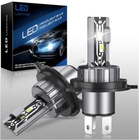 H4-LED-Lampe, 20 W, 6000 K, 12 V, Kaltweiß, H4, IP68, wasserdichte LED-Lampe, H4-Autoscheinwerferlampen, Ersatz-Autolamp...