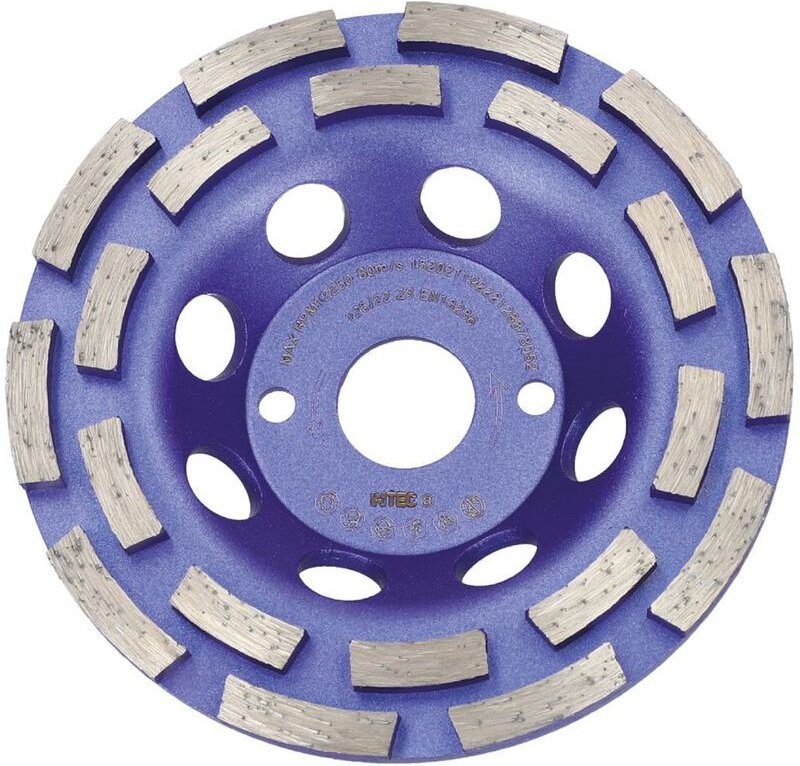 Btec - Diamant Topfschleifer Twin Speed ø 125 mm Bohrung 22,23 mm