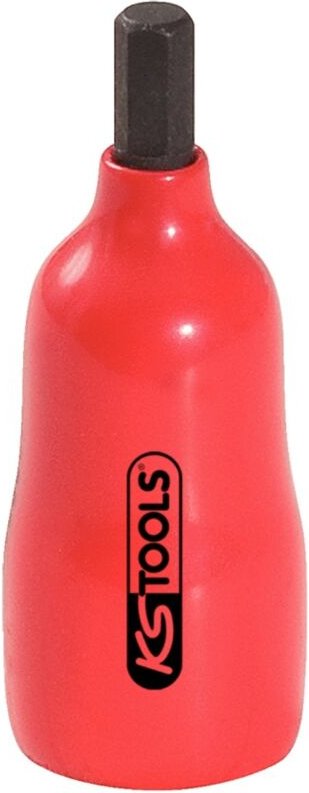 Thumbnail - Ks Tools 1/4' Bit-Stecknuss mit Schutzisolierung für Innensechskant-Schrauben, 3mm - 117.1415