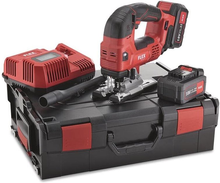 Flex - Akku-Stichsäge jsb 18.0, Ausführung: 489786,JSB 18.0-EC/5.0 Set