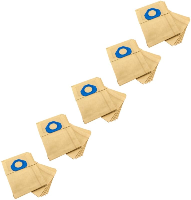 50x Staubsaugerbeutel Ersatz für Nilfisk 82095000 für Staubsauger - Papier, sandfarben - Vhbw