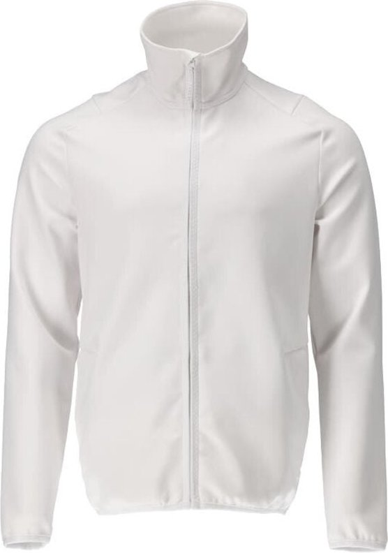 Mascot - Customized Arbeits-Fleecepullover mit Reißverschluss - 22585-608-Weiß-L