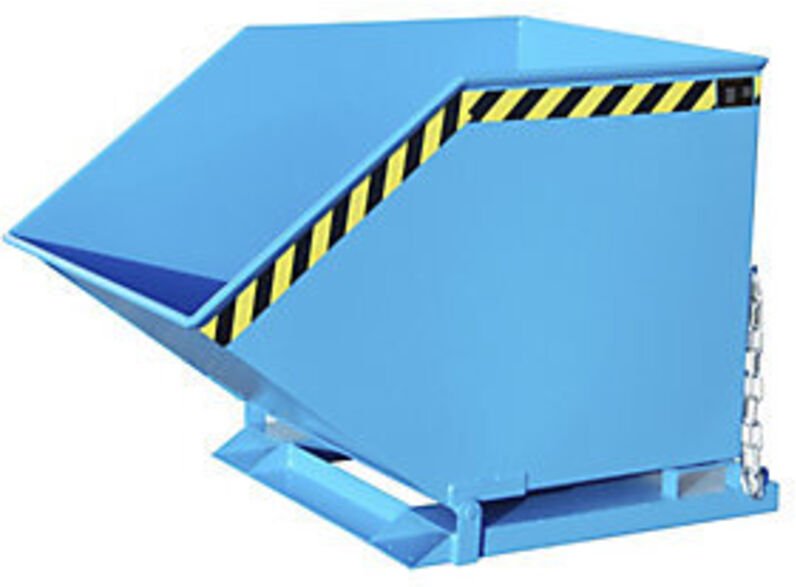 Bauer Kippmulde KK 800, lackiert, Lichtblau