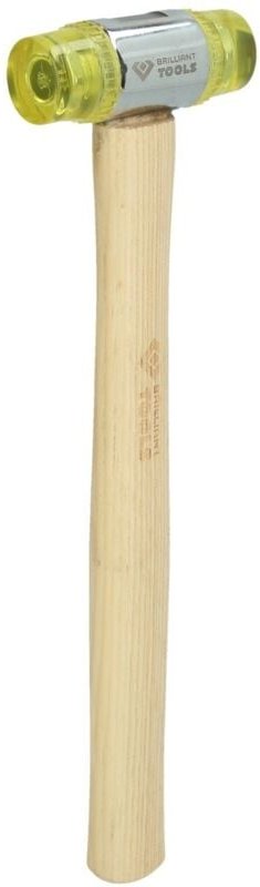 Brilliant Tools - Kunststoff-Schonhammer ø 32 mm