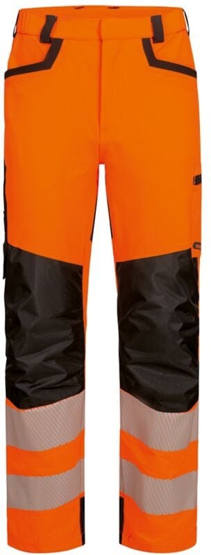 Elysee - Feldtmann Warnschutz Stretch-Bundhose 22762 Gr. 64 orange/schwarz