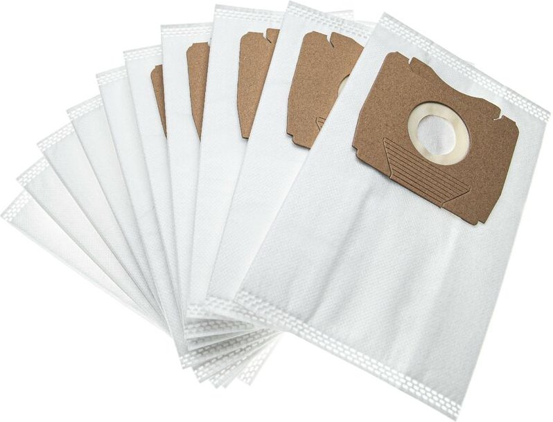 10x Staubsaugerbeutel kompatibel mit Progress Onyx 132, 135, 137, 139, 140, 141 Staubsauger - Mikrovlies, small, 23,9cm ...